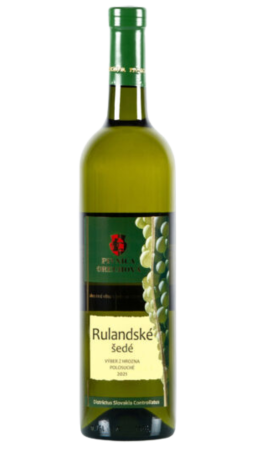 Pivnica ORECHOVÁ OR Rulandské šedé  2021 0,75 L VZH polosuché