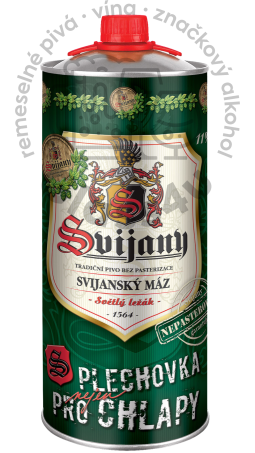 Pivovar SVIJANY - Svijanský máz 11° 4,8% alk. 2l plech