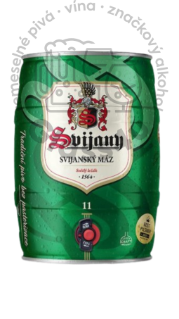 Pivovar SVIJANY - Máz 11° 5l súdok