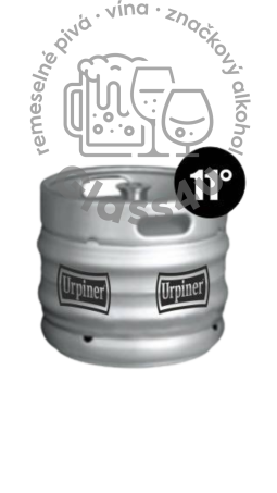 URPINER 11% Pivo tmavé 30L KEG