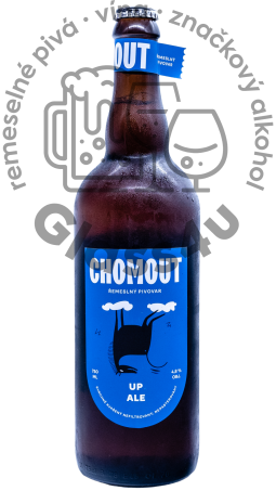 Chomout UP ALE BLONDIE 4,8alk. 12% 0,75L sklo