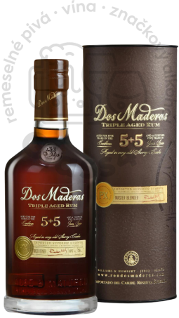 Rum Dos Maderas 5+5 TRIPLE AGED 40% 0,7L GBX